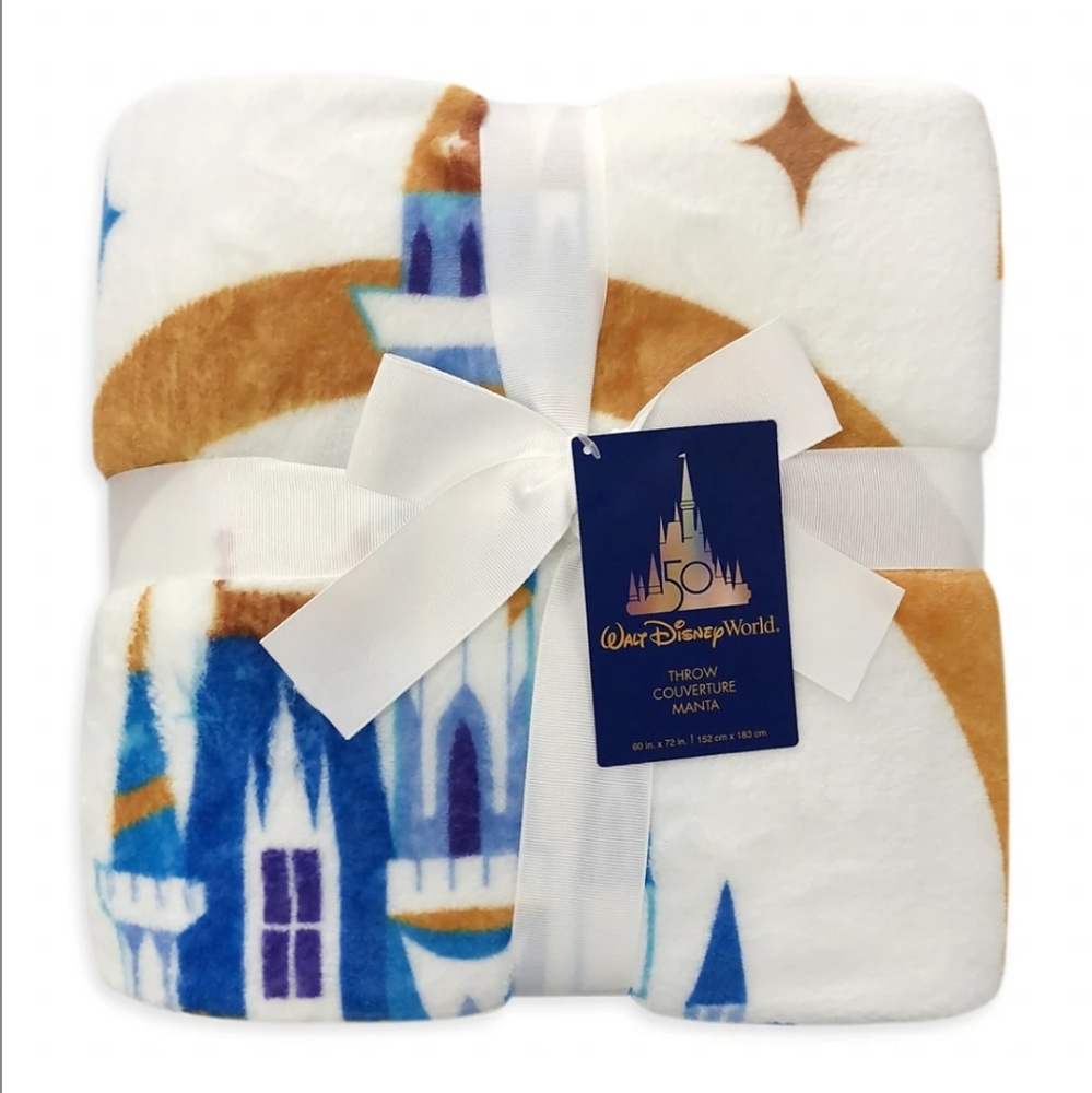 Walt Disney World 50th Anniversary Fleece Throw
